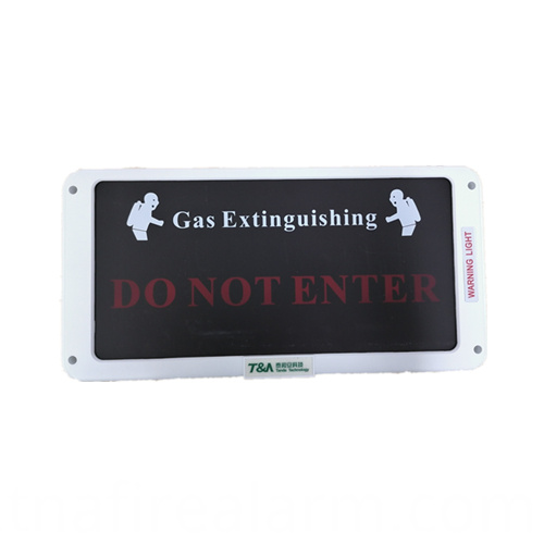 Indicateur d'avertissement d'extinction de gaz Gas Extinguishing Warning Indicator